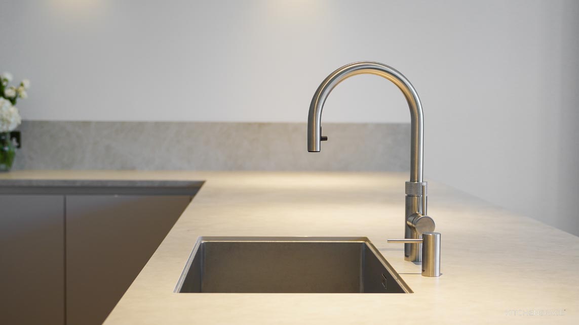 Modern Seamless Open-Plan Kitchen Design